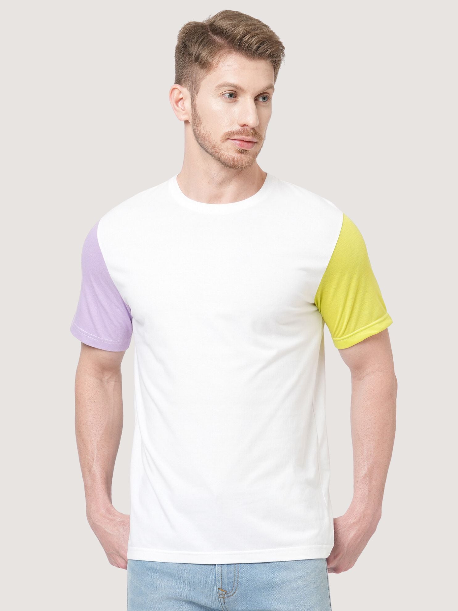 Men's Colourblock Tshirt