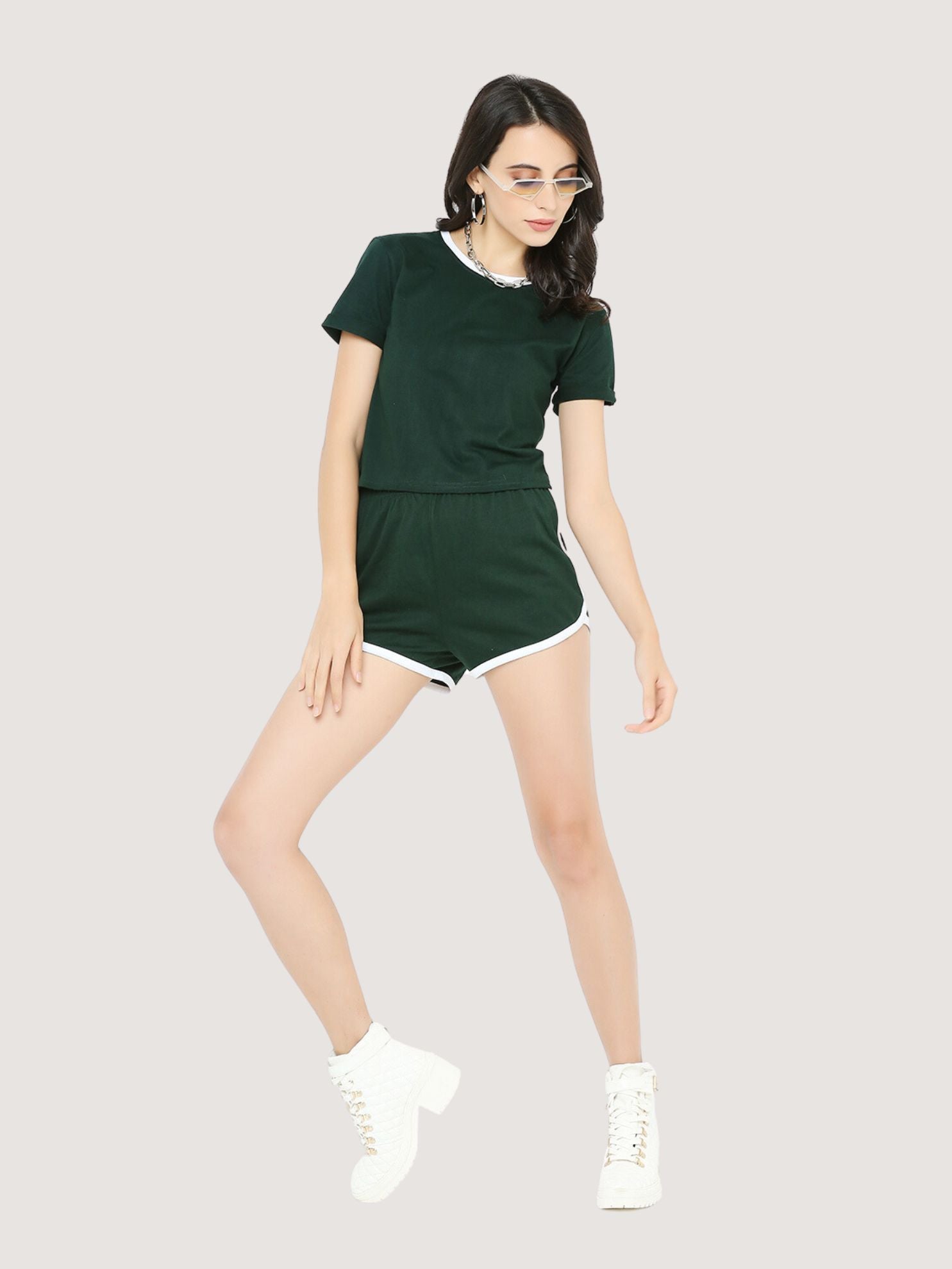 Tshirt With Shorts Co-ord Set